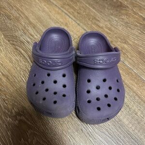 Crocs Kids Toddler 8 Classic Clog - Dark Purple